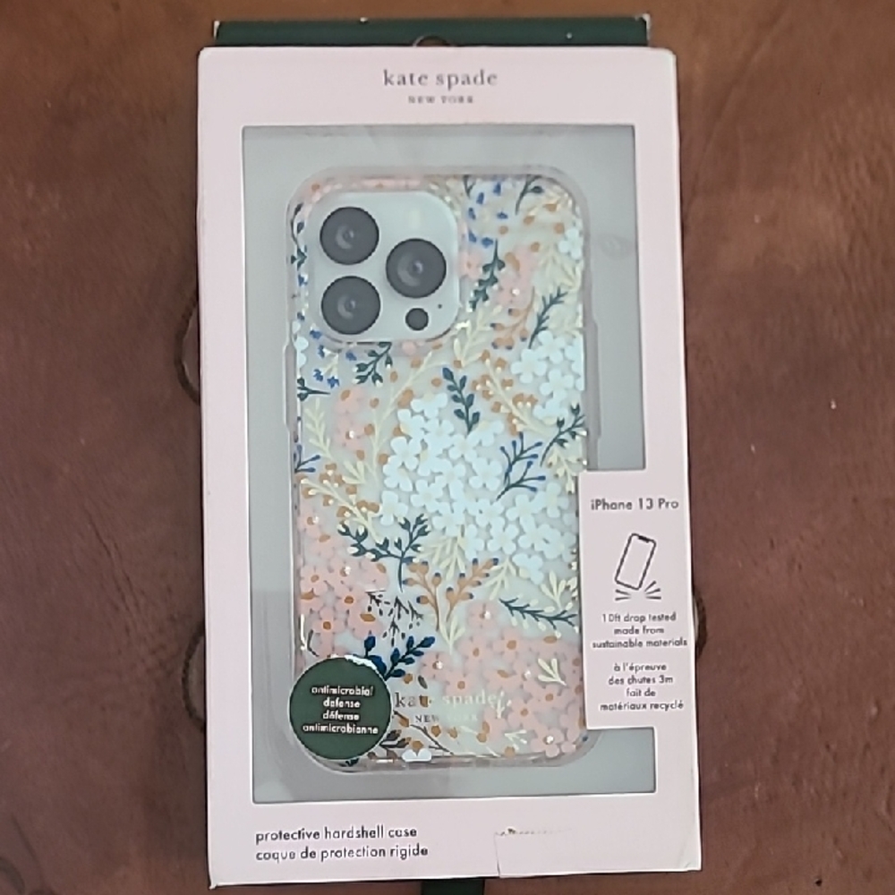 Kate Spade Pastel Marble iPhone Case Protective Bumper for iPhone 13 Pro